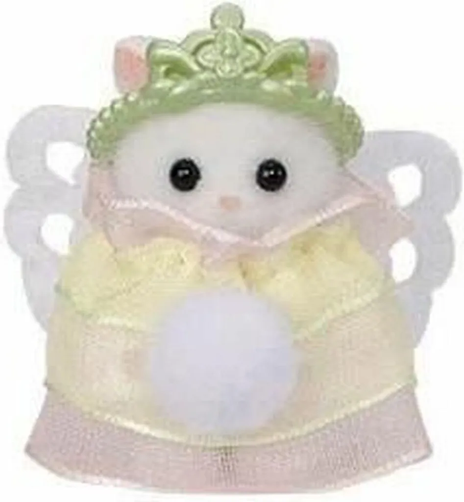 Figurine de Collection Sylvanian 5703 avec Robe de Bal et Couronne