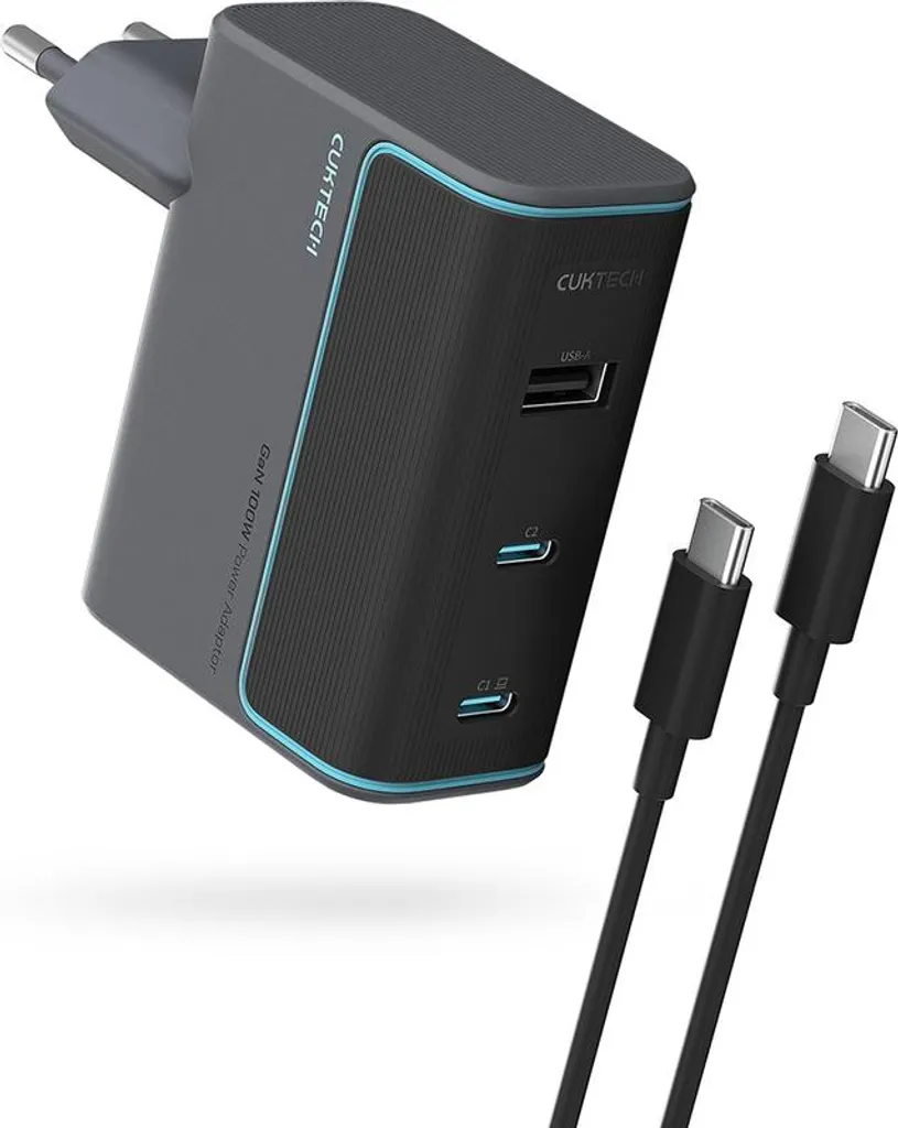 Fini les chargeurs lents : Cuktech CUKAD1003EUG 100W GaN Ultra-Rapide
