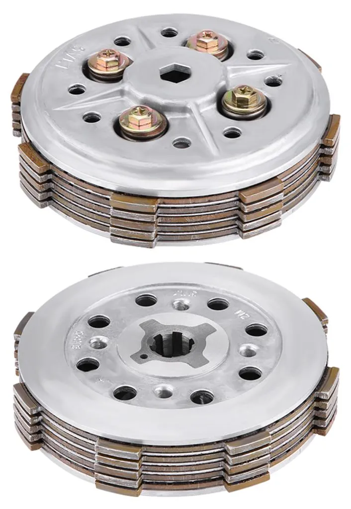 Ensemble Embrayage Complet avec Disque et Plateau pour YBR125 Moto - 6