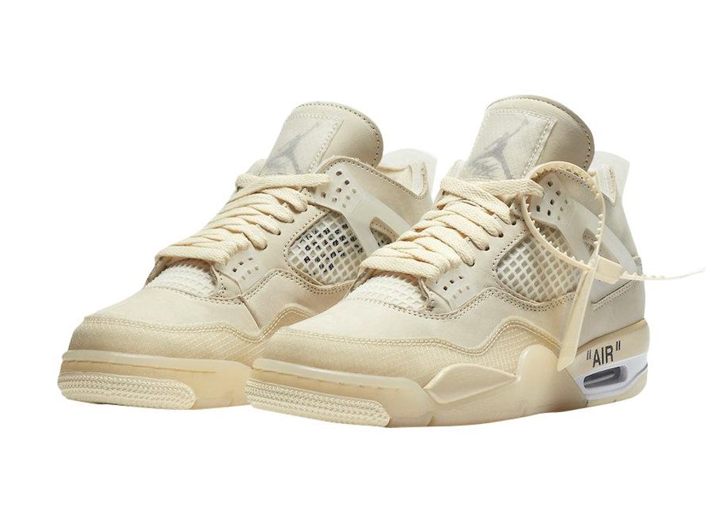 Off-White x Air Jordans 4 SP 'Sail', veľkosť EU: 41 Obrázok produktu 