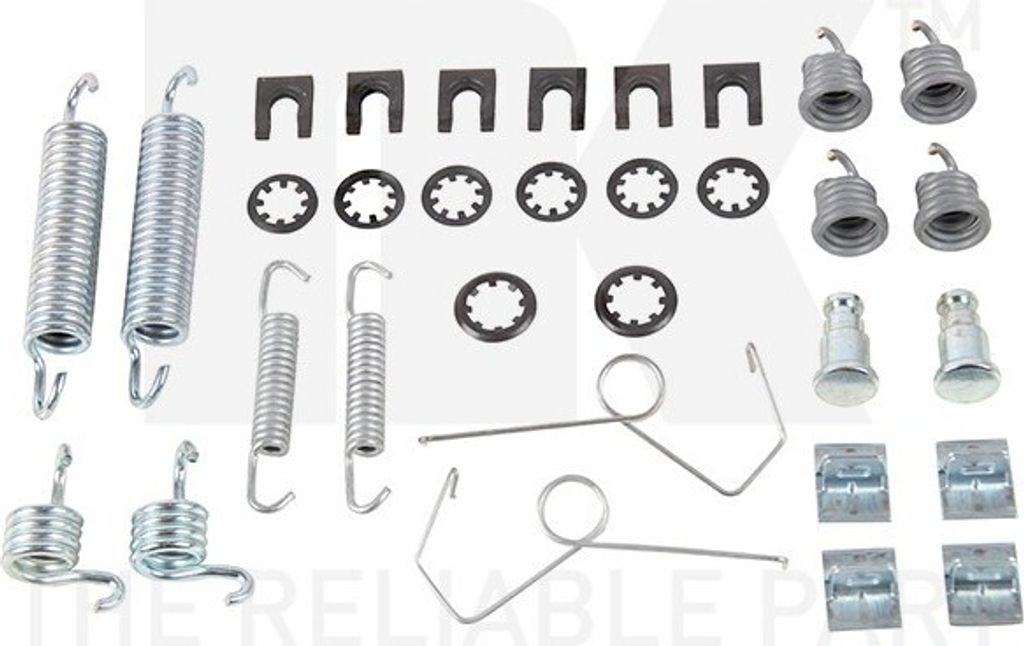 Bremsbacken Zubehörsatz Trommeldurchmesser 255,0 mm