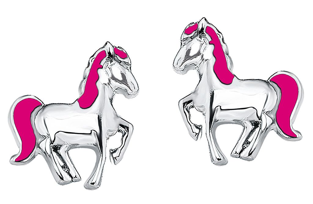 Prinzessin Lillifee 9048519 Ohrstecker Pferd pink aus 925 Produktbild 