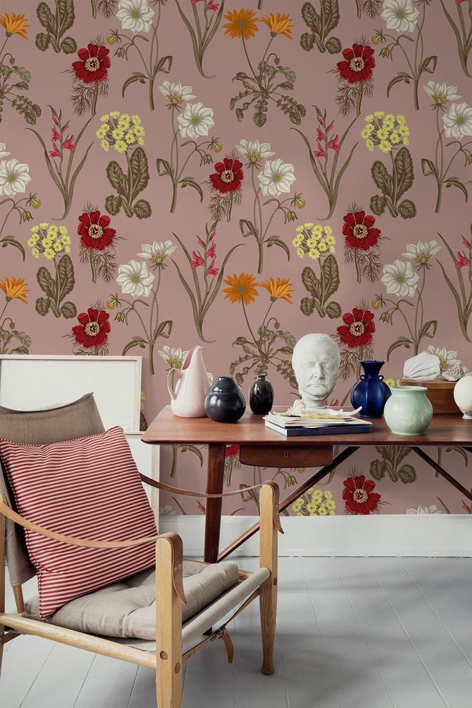 Coloray Fototapete 290x290 cm Latextapete Magicstick - Feld flowerf