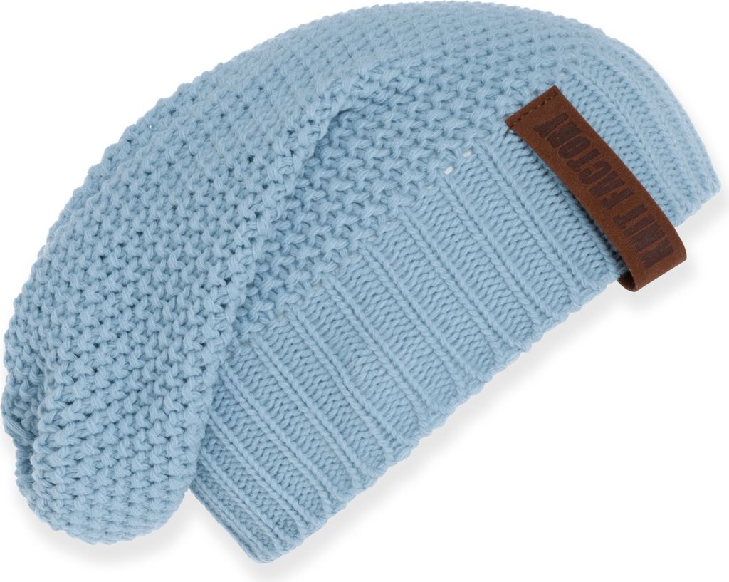 Knit Factory Coco Mütze - Celeste - One Size