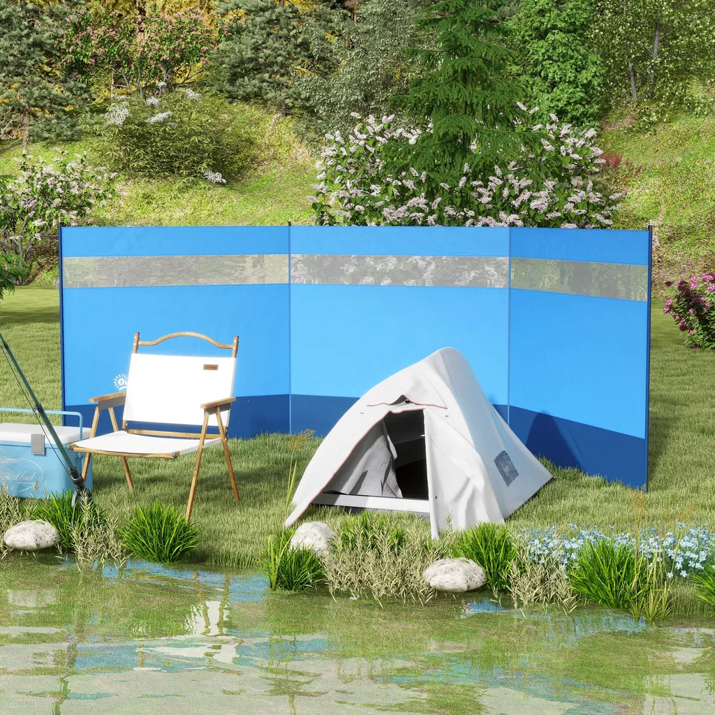 Brise-vent de camping portable pour bloquer le vent et le sable