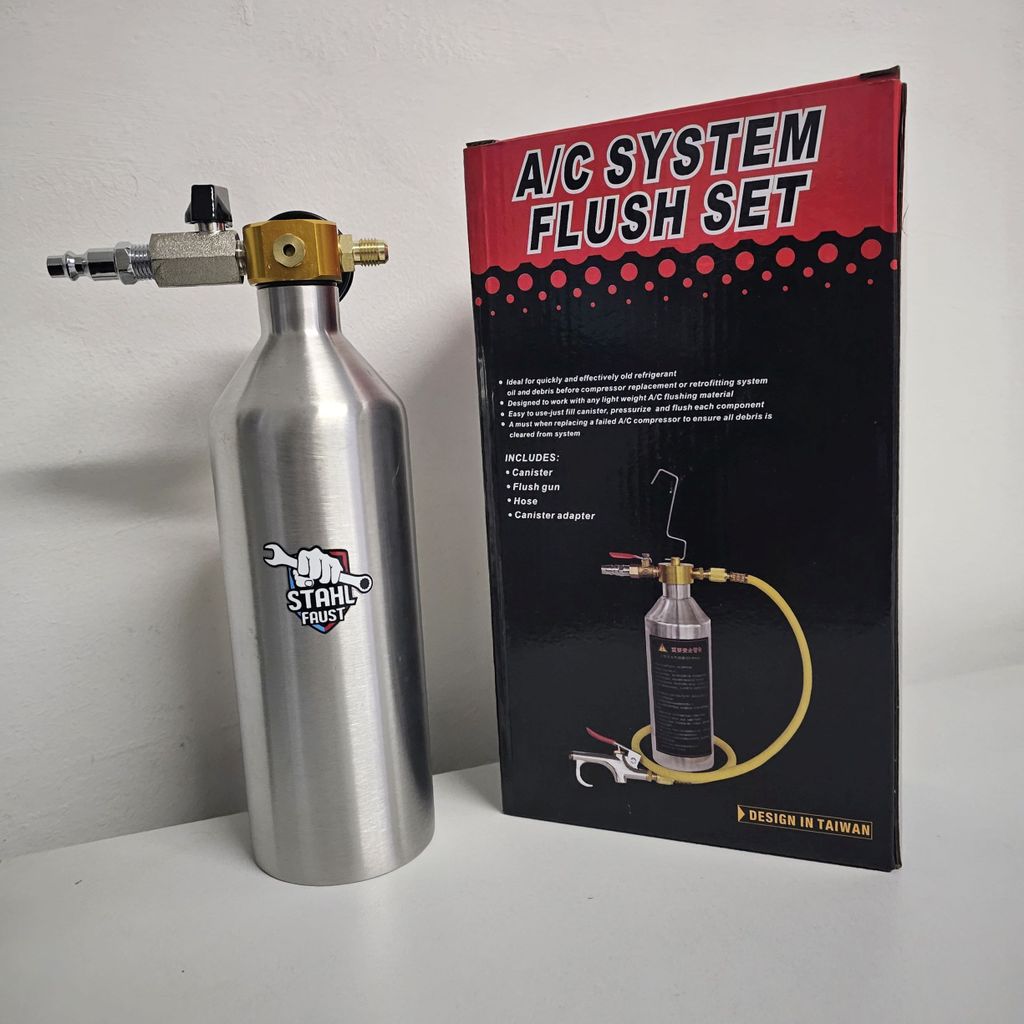 Auto Klimaanlage Spülset A/C System Flush Set R12/R134a/R22