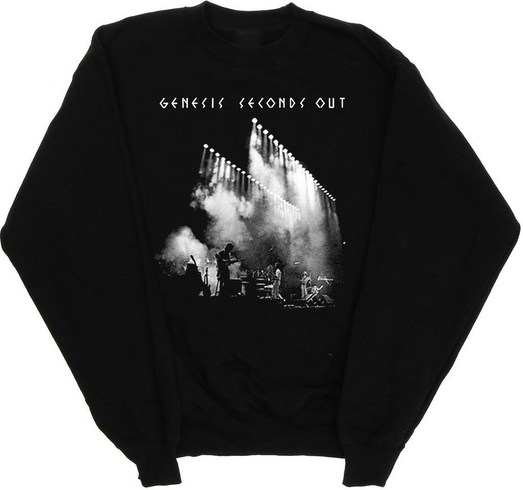 Genesis - "Seconds Out" Sweatshirt für Damen BI33514 (M) (Schwarz)