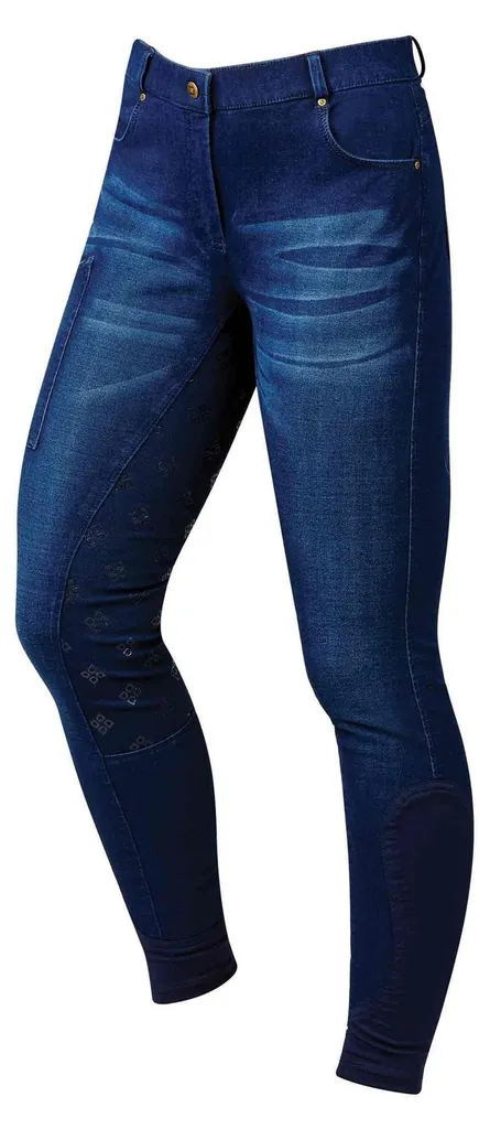 Pantalon équitation Shona Dublin WB1551 bleu ciel - Tissu extensible