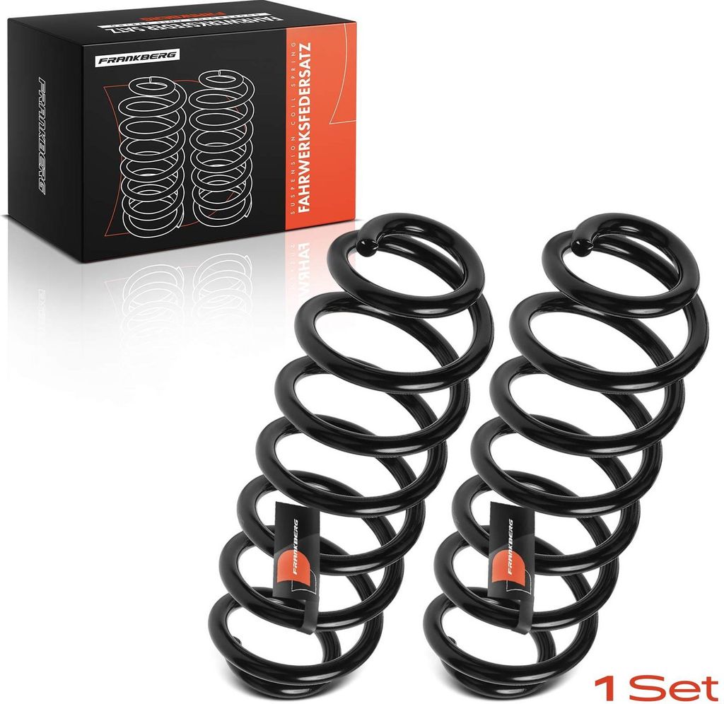 Frankberg 2x Fahrwerksfeder Hinterachse für Saab 9-3 YS3F VW Passat 362 3C2 365 2004-2015