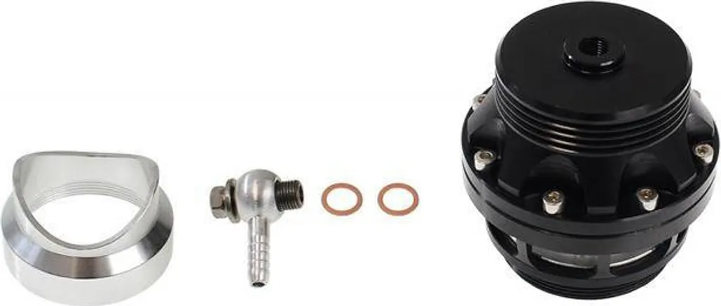 Évitez le lag turbo avec la Blow Off TurboWorks 50 mm Noire à souder robuste