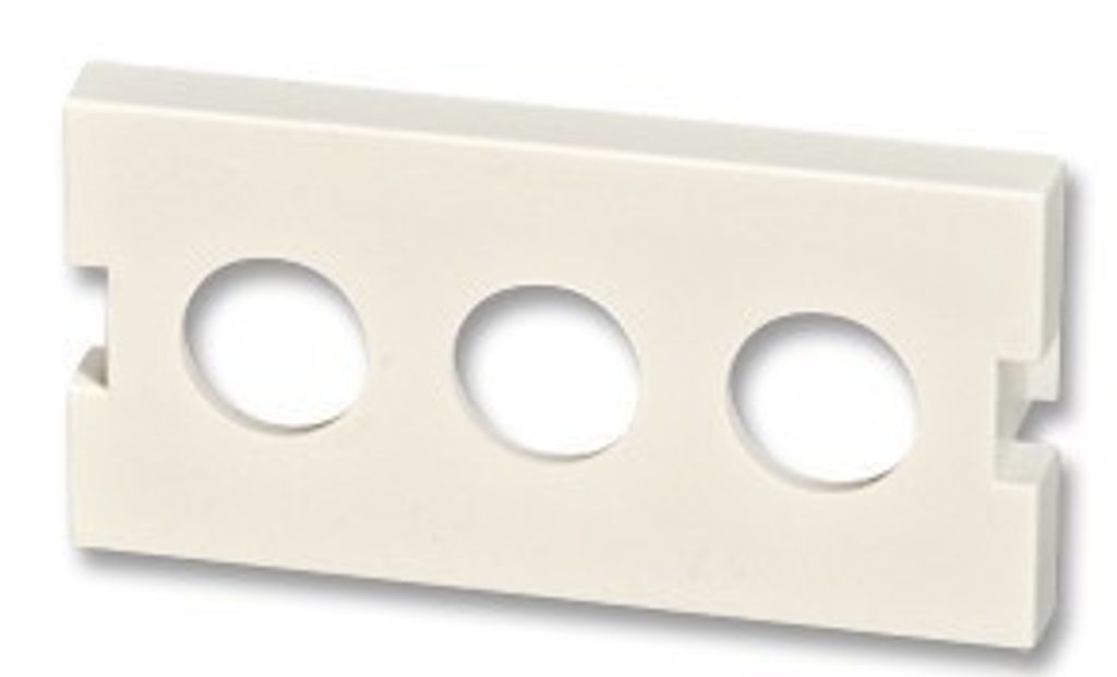 LINDY Snap-In-Modul für 3x BNC- oder F-Stecker für Wanddosen (4 Stück) 60530
