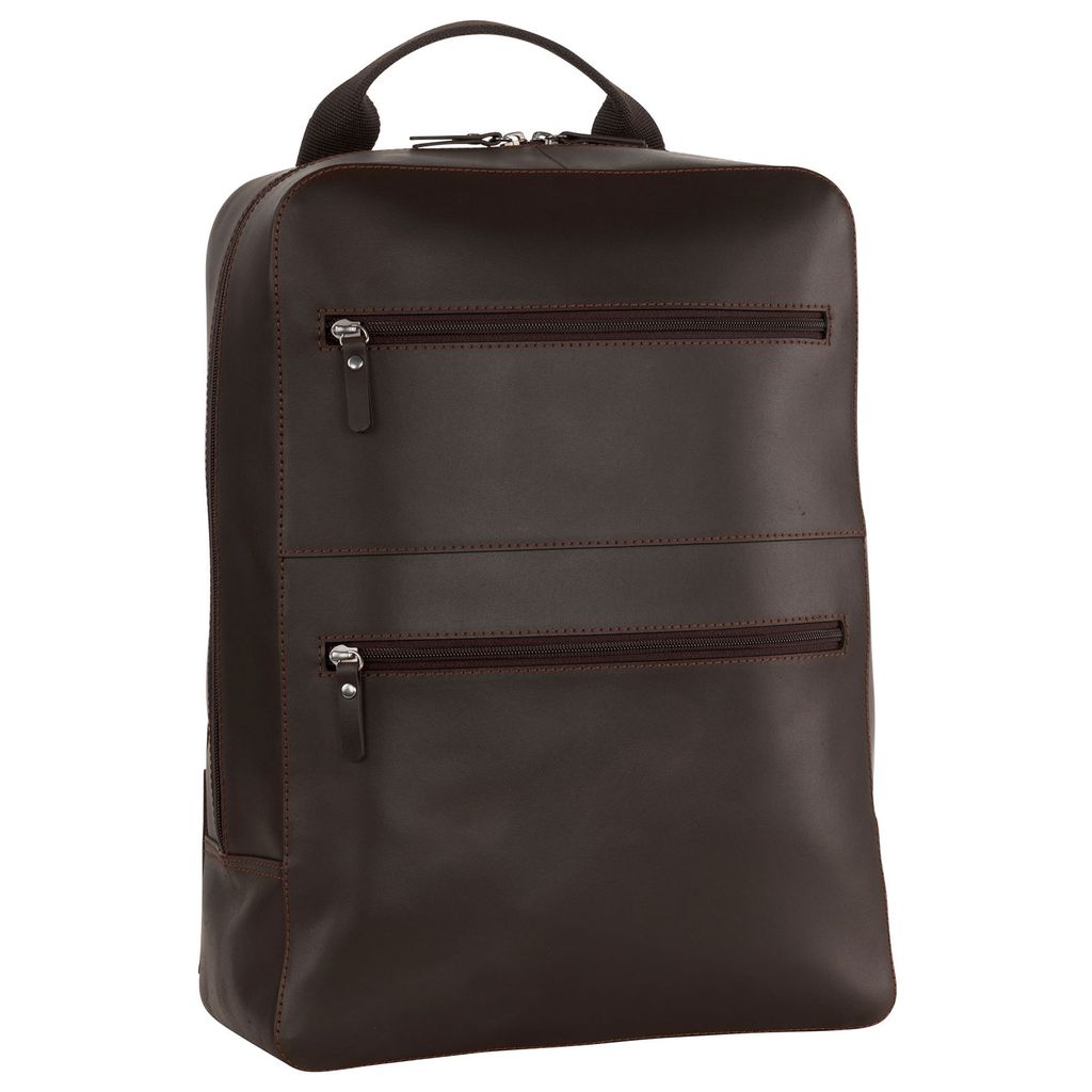 Leonhard Heyden Dakota Rucksack Leder 42 cm Laptopfach Produktbild 