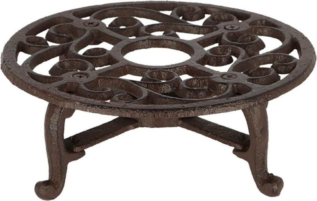 Teiera Esschert Design marrone antico rotonda; CB27 Immagine del prodotto 