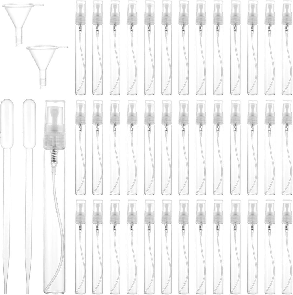 Set mit 40 leeren 10-ml-Mini-Parfümzerstäubern aus Produktbild 