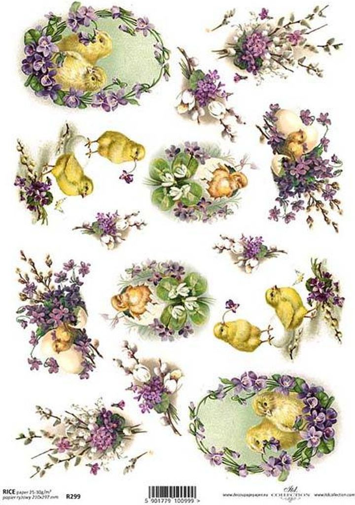 ITD Reispapier Decoupage Bastelpapier Serviettentechnik,  Produktbild 