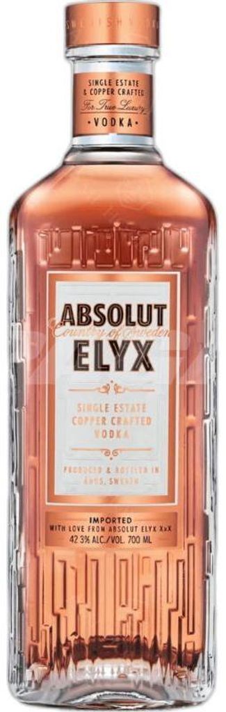 Absolut Elyx Single Estate Handcrafted Vodka | 42,3 % obj. Obrázok produktu 