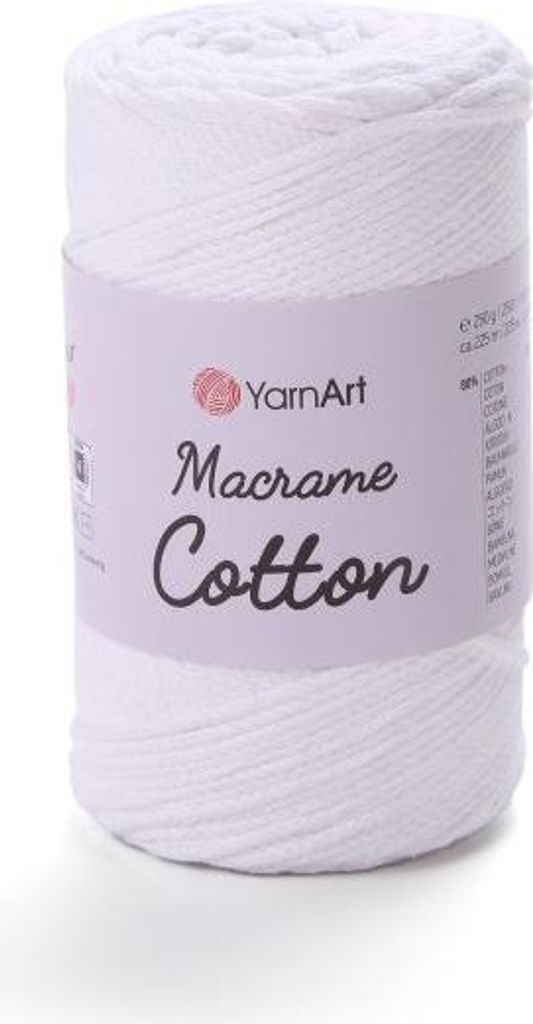 Yarn Art Macrame Baumwolle 2 mm 225 m 751 Schnur