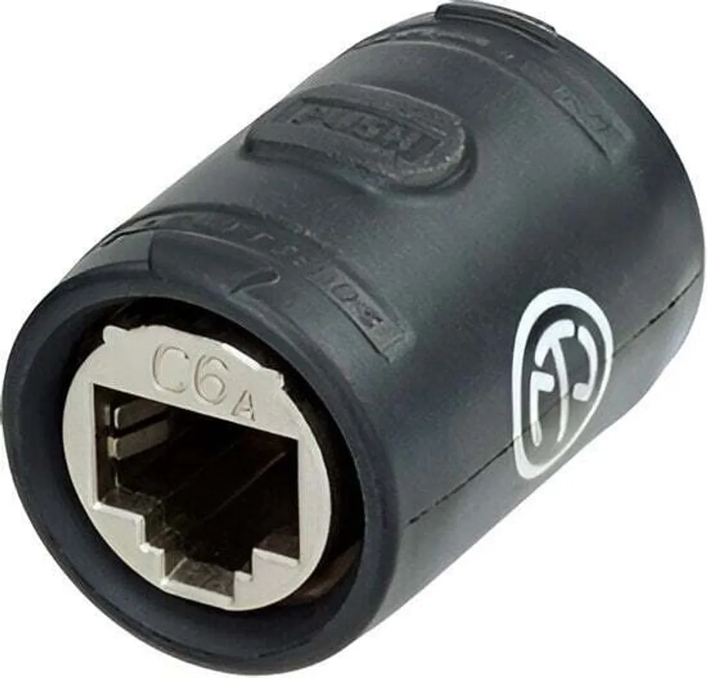 Neutrik NE8FFX6-W Coupleur etherCON CAT6A Femelle pour Câble RJ45