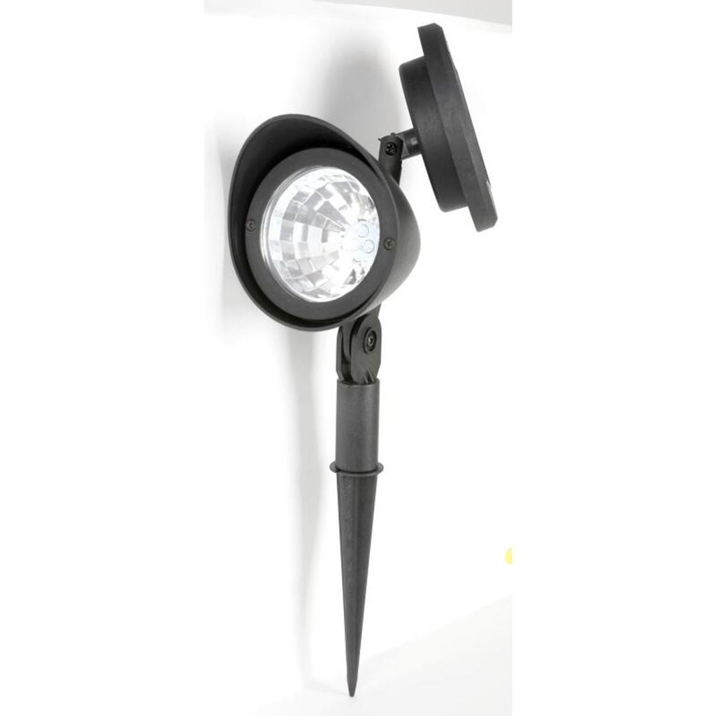 Solar Spotlight Wegeleuchten IP44 Gartenstecker Außen Beleuchtung Lampen Licht