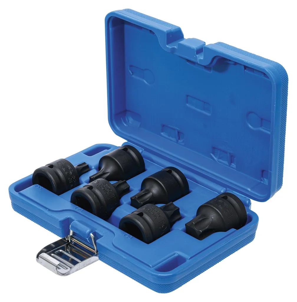 Coffret de Douilles Tournevis Torx Résistant pour Clé à Choc 3/4 BGS - 9