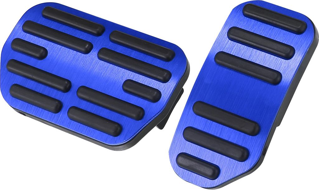 Auto Fahrzeug Bremse Gaspedal Pad Kit Rutschfeste Abdeckung Blau