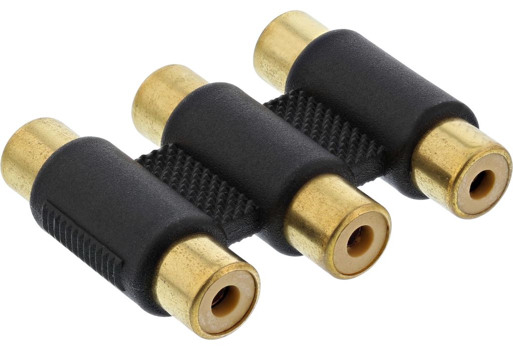 InLine® Adattatore audio/video, da presa a spina 3x cinch a Immagine del prodotto 