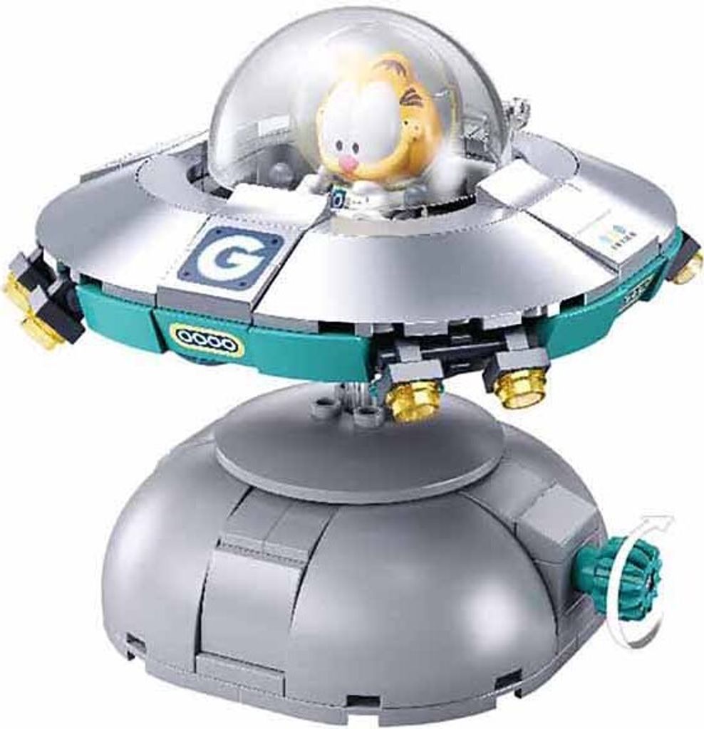 Sluban Builder M38-B1223 Garfield en route pour l'espace Image du produit 