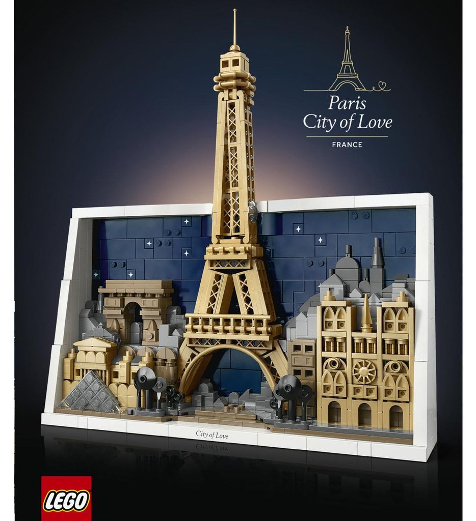 LEGO Architecture Parigi – La Città Dell'Amore 21064 Immagine del prodotto 