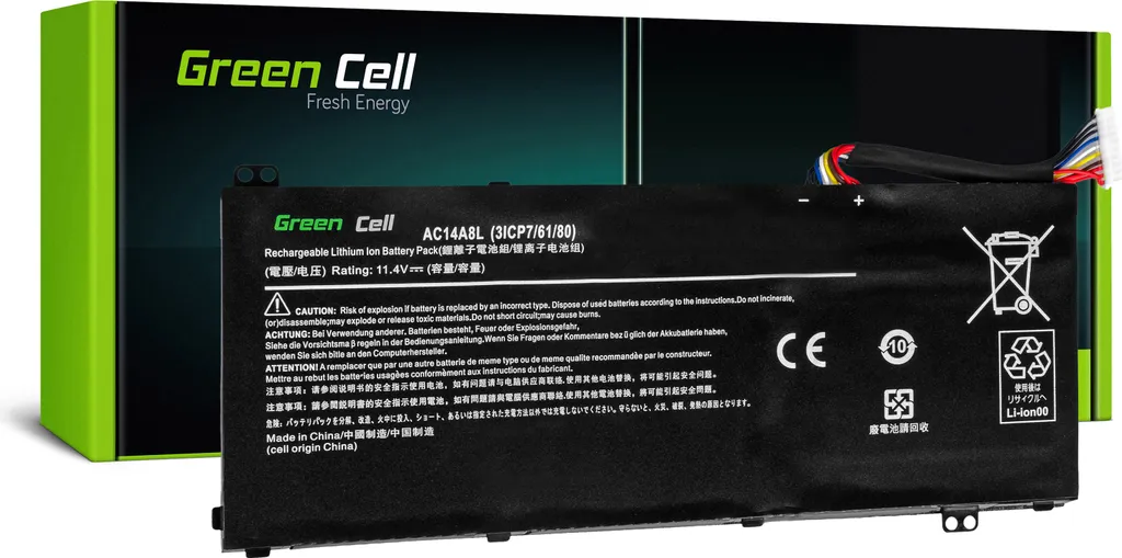 Batterie Haute Capacité Acer Aspire Nitro VN7-591G V15 V17 Longue Durée 52Wh