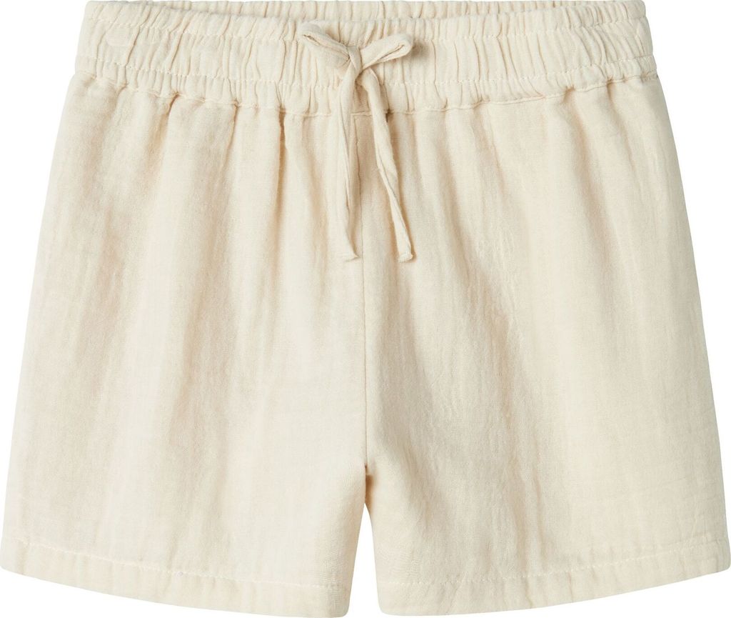NAME IT Shorts mit elastischem Bund und Leinen Optik Größe: