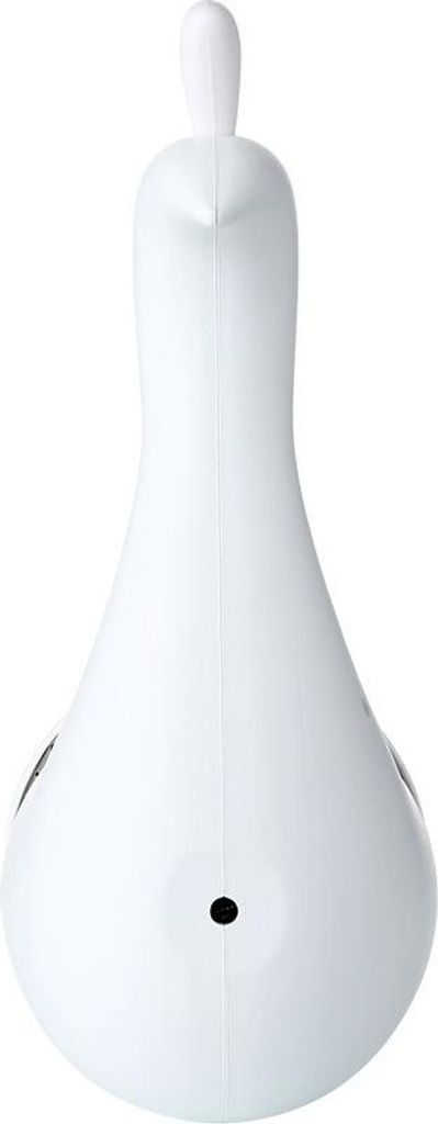INF Bunte Pfauen-Atmosphärenlampe: ABS, Silikon, Metall, 19cm, für Zuhause Weiß