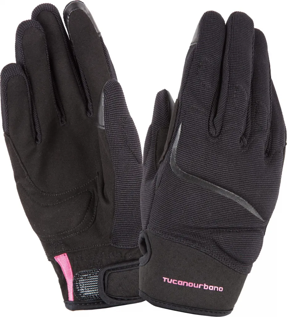 Gants été TUCANO URBANO LADY MIKY noirs pour femme en taille XS