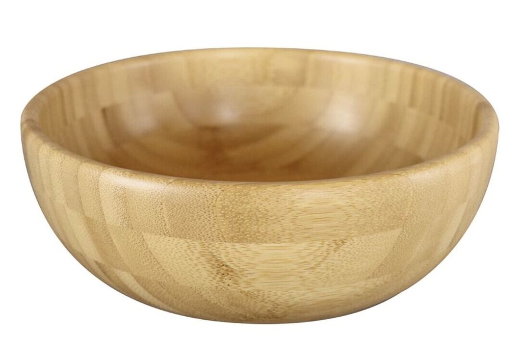 pandoo Bambus Schüsseln | Obstschale, Bambus Schüssel, Schüssel Set, Salatschüssel Bambus Geschirr | Obstkorb, Holzschale, Bowl Deko Schalen | ...