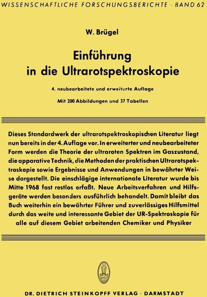 Einführung in die Ultrarotspektroskopie
