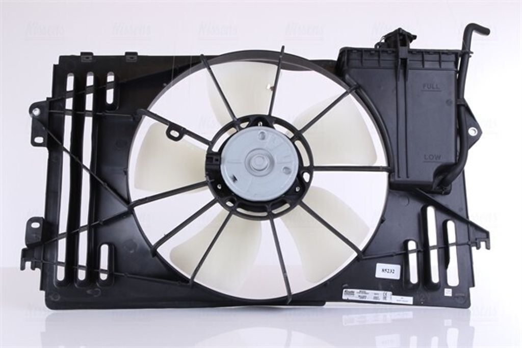Nissens Vetrak Kühlerlüfter 360 mm 96 W 12 V ohne Steuergerät mit Rahmen