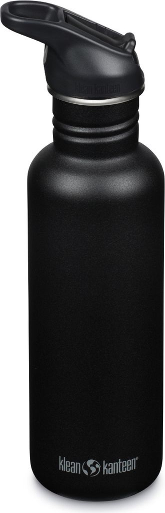 Kanteen Classic (Flip Sport Cap) 800 ml schwarz - Farbe Produktbild 