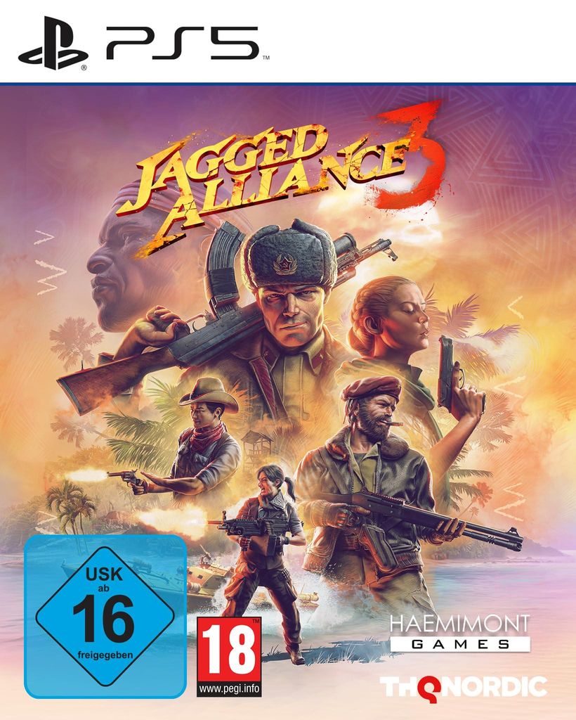 Jagged Alliance 3 PS5-Spiel Produktbild 