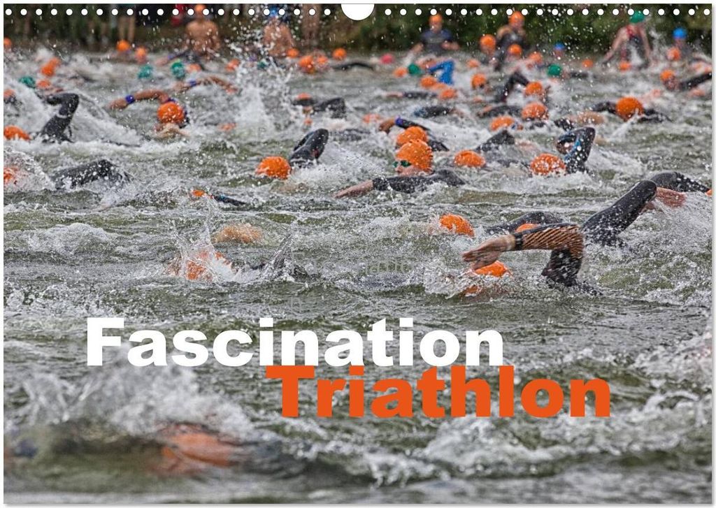 Fascination Triathlon (Wandkalender 2026 DIN A3 quer), CALVENDO Monatskalender