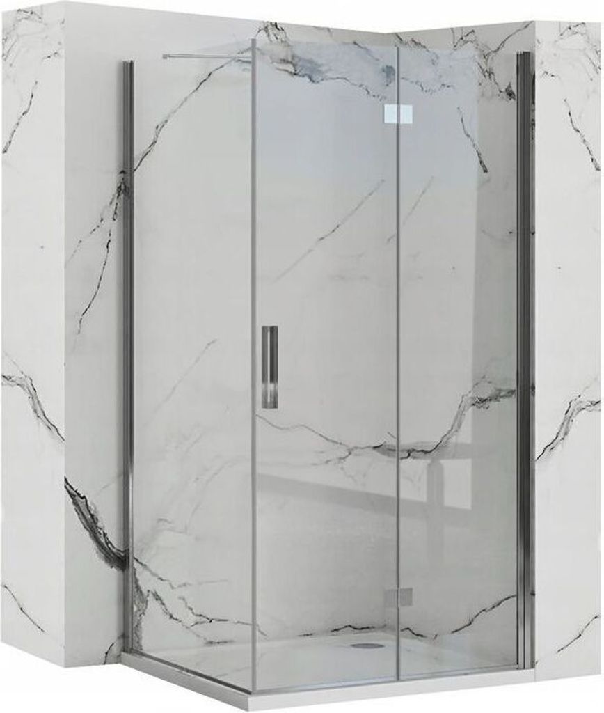 Rea Duschkabine Molier 100X90 Chrome