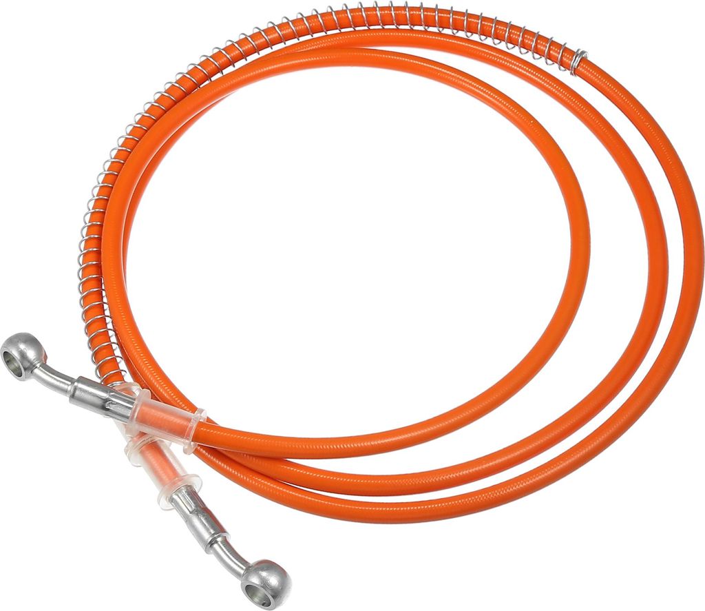 Motorrad 78,74" 0,39" Hydraulische Bremsleitung, Orange