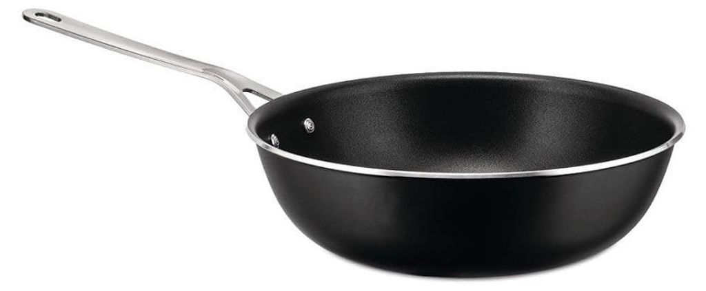 Alessi Hoch Pfanne Pots&Pans Ø 28 Cm Antihaft Keramik Induktion Schwarz