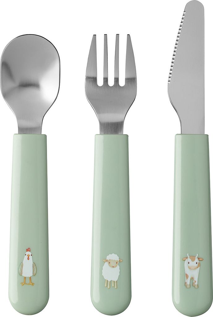 Mepal kinder-besteckset mio 3-teilig - little farm 120 x 17 Image du produit 