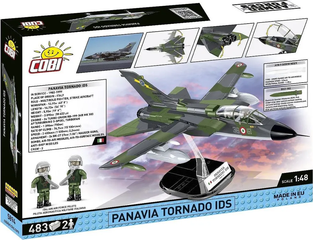 Jeu de Construction Panavia Tornado IDS COBI 5894 pour Collectionneur - 2