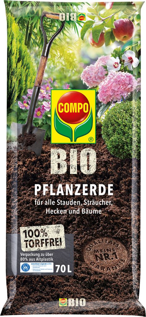Pflanzerde torffrei (70 l) | Erden von COMPO