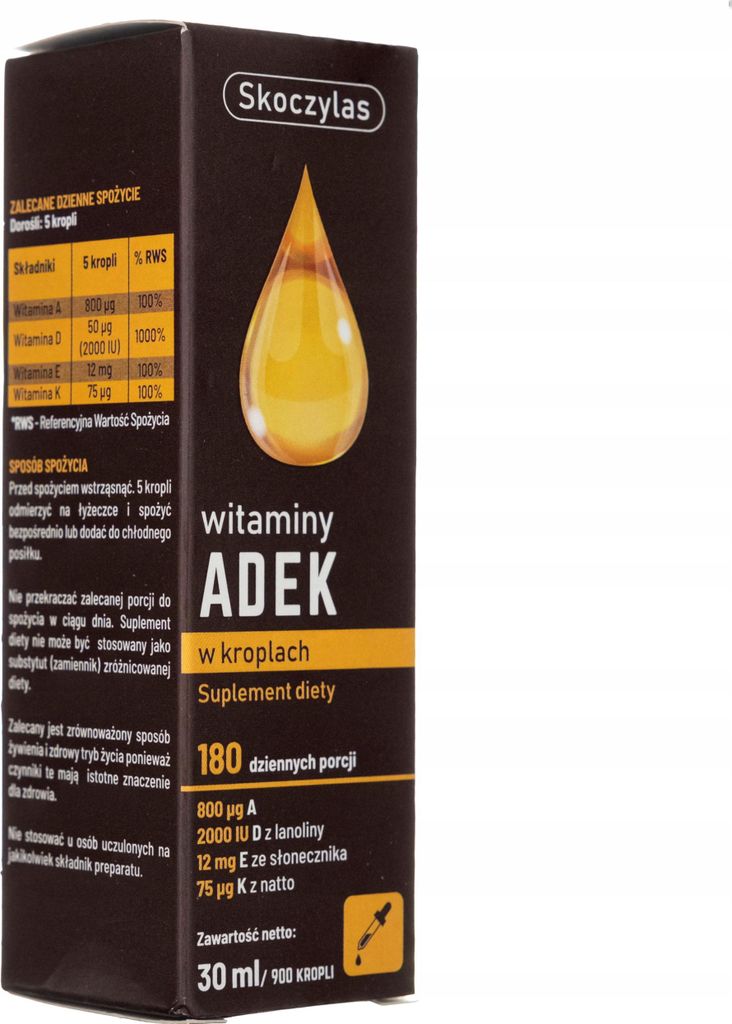 ADEK vitamíny doplněk stravy v kapkách 30ml Obrázek produktu 