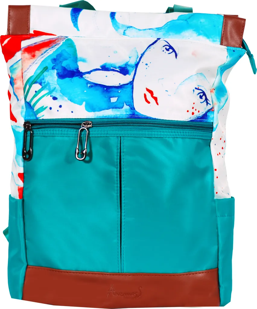 Zaino Viaggio Donna Anemoss 14'' - Antifurto e Design Sailor Girl