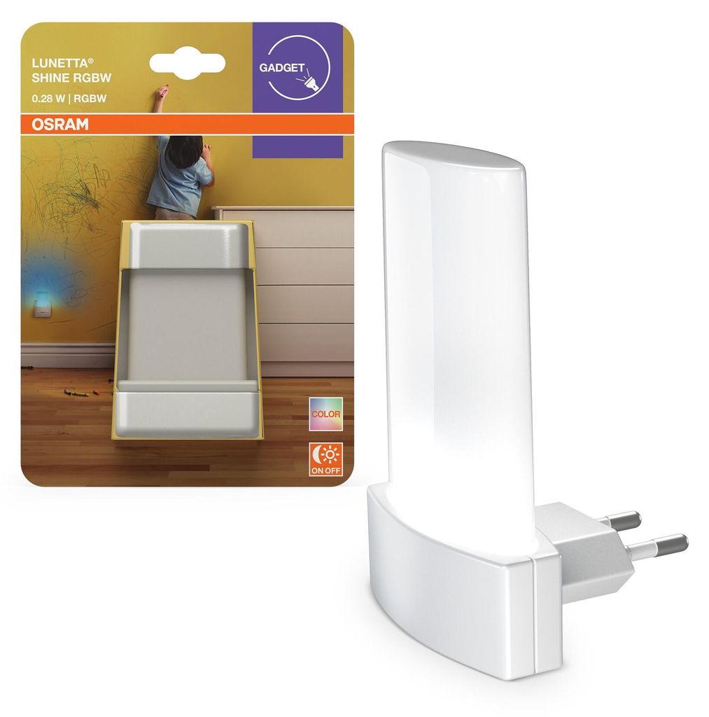 OSRAM Steckdosen-Nachtlicht "Shine" 351871 4099854530630 Immagine del prodotto 