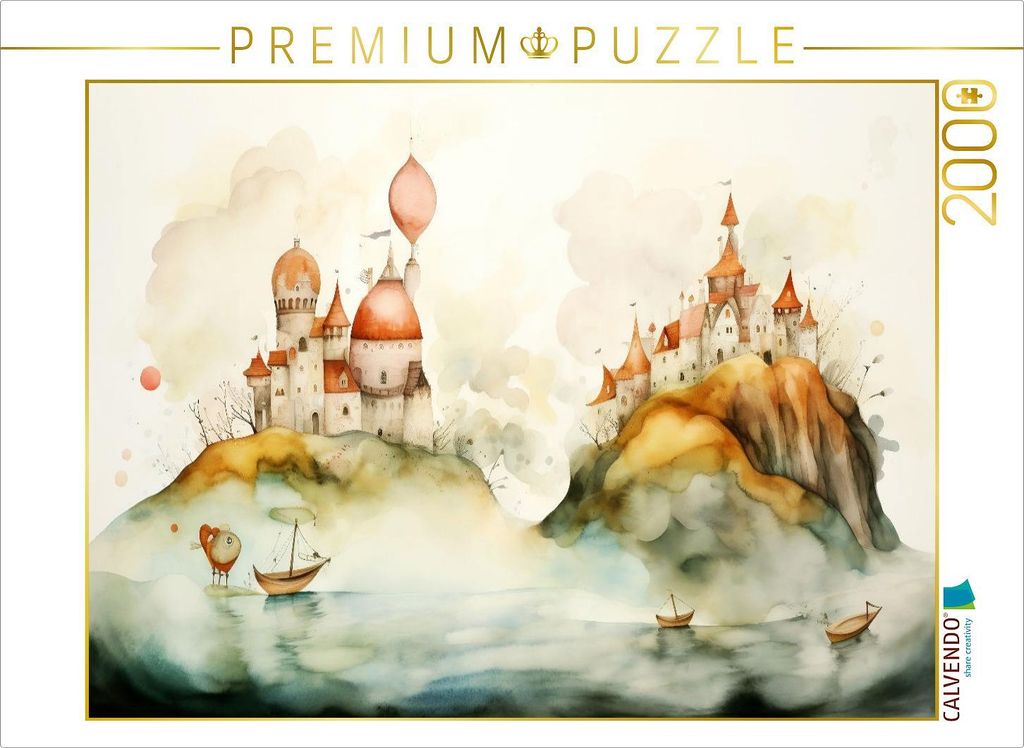 CALVENDO Puzzle Ein Motiv aus dem Kalender "Kuriose Häuser" | 2000 Teile Lege-Größe 90x67cm Foto-Puzzle für glückliche Stunden