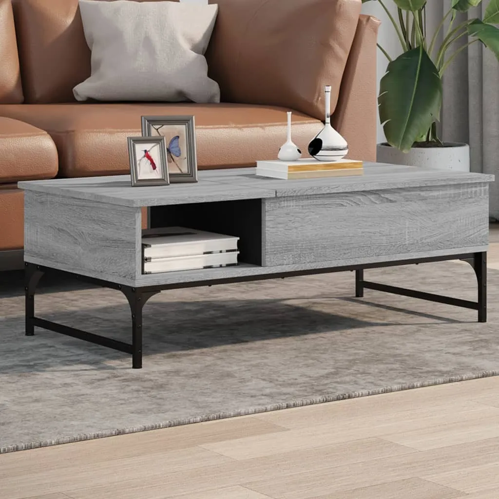 Tavolino Soggiorno Grigio Sonoma Maison Exclusive: Stile e Comfort