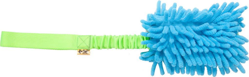 Dingo Bungee-Hundespielzeug Mopp-Chaser Beißspielzeug Blau Produktbild 